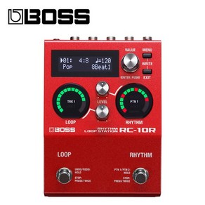 BOSS RC-10R Rhythm Loop Station 리듬 루프 스테이션 보스 이펙터, 1개