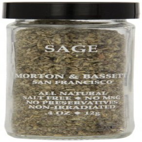 Morton & Bassett Sage .4-Ounce jar 모튼 앤 바셋 세이지 0.4온스 병