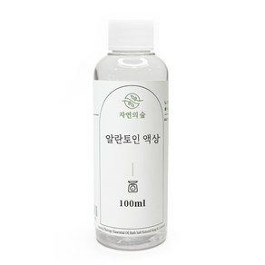 [자연의숲] 알란토인액상 100ml 알란토인 식물성 보습 컨디셔닝 천연화장품 천연비누 원료 재료 자연의숲, 1개