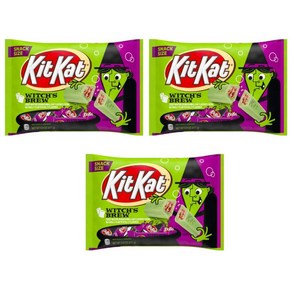 Kit Kat Wafes 킷캣 할로윈 마녀의 식품 277g x 3팩 KitKat Halloween Witch's Bew, 3개