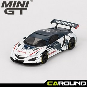 미니지티(761) 1:64 혼다 NSX GT3 EVO 알파타우리 유키 츠노다 2023 레드불 포뮬러 뉘르부르크링