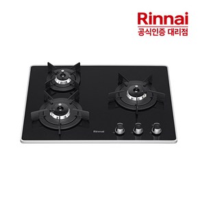 [전국설치] 린나이 3구 빌트인 가스레인지 RBR-P3501D 가스쿡탑 자동불꽃조절센서 펄크리스탈, 설치 요청(현장결제), LNG