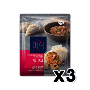 더미식 육즙김치교자 간편조리 즉석만두 350g x 3개