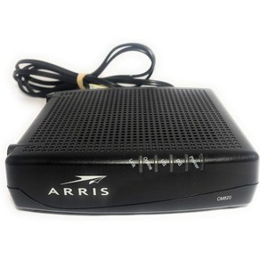 ARRIS CM820A 케이블 모뎀 DOCSIS 3.0 (최신 버전 - 1단계 활성화), 1개