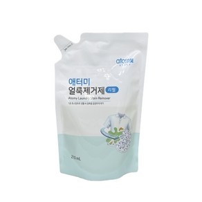 애터미 얼룩제거제 리필 210ml PH 중성세제, 2개