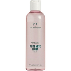 더바디샵 화이트 머스크 플로라 샤워젤 250ML SHOWER GEL WHITE MUSK FLORA 23652, 1개