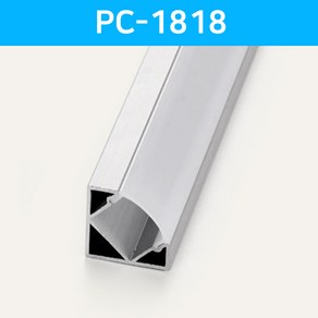 그린맥스 LED방열판 코너 PC-1818 *LED바 프로파일 알루미늄방열판, 1개, 추가>PC-1818 브라켓(2P)