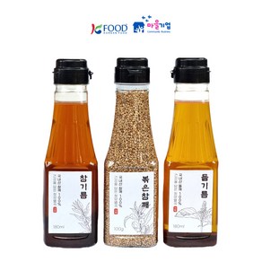 국산 100% 저온착유 들기름 참기름 180ml 볶은참깨 100g, 볶은참깨100g, 1개