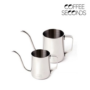 [COFFEE SECONDS] 커피세컨즈 스테인레스 드립주전자 350ml 600ml, 1개