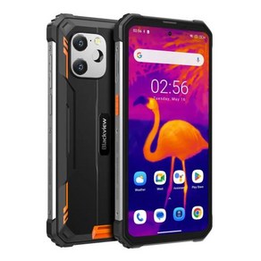 Blackview BV8900 안드로이드 13 러기드 머신 6.5 인치 1080x2400 16GB Helio P90 옥타 코어 FLIR 써멀, 02 Oange_01 글로벌 버전