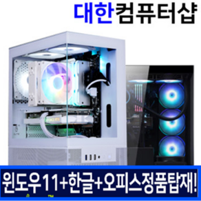 대한컴퓨터샵H233 [HWP+엑셀+한글+오피스+윈도우11 정품 제공] 조립컴퓨터PC [70%~30%할인 50만원부터500만원까지]게이밍 사무용컴퓨터 본체또는 풀세트2406262, 화이트, 노마드, 1GB, 1GB, WIN11 Home, 노마드11