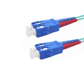 인네트워크 국산 10G OM3 SC-SC 2C 멀티 광케이블 15M IN-OM3-SC-SC-DP 15M, 1개