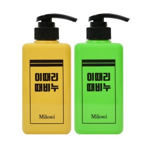 (씨앤드케이) 미로위 이때리 때비누(500g) 2개/각질과 노폐물 관리/피부진정/보습