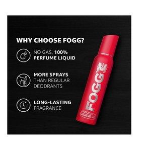 Fogg Napoleon No Gas Deodoant fo Men Long Lasting Pefume Body Spay 150 ML, 1개, 150ml