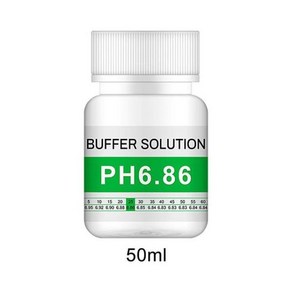 PH 용액 버퍼 PH 계량기 버퍼 용액 계량기 보정 재사용 가능한 PH 4.00 6.86 9.18 보정 용액 50 ml 병 PH 계량기 버퍼 PH 용액 버퍼 용액 계량기, 1개