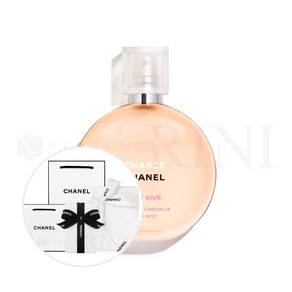 [CHANEL 정품] 샤넬 샹스 오 비브 헤어미스트 빠르펭 슈브 백화점동일 샤넬선물포장, 1개, 35ml