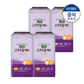 패드 참숯 안심중용량18px4팩, 4개, 18개입