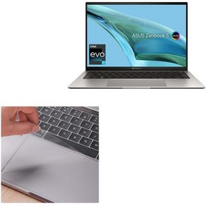 박스웨이브 터치패드 프로텍터 ASUS Zenbook S 13 OLED UX5304 CleaTouch fo Touchpad 2Pack 패드 쉴드 커버 필름 스킨, 2개