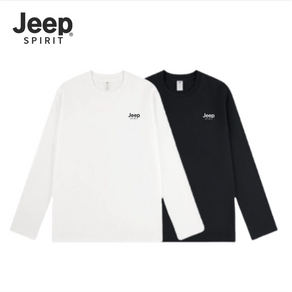 JEEP SPIRIT 지프 남자 여자 기본 긴팔 티셔츠 2종