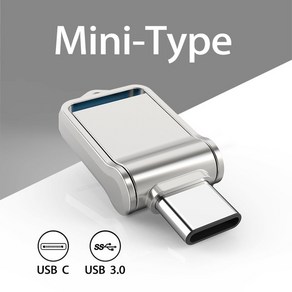 USB 플래시 드라이브 3.0 128GB usb 64GB Pendive 512G OTG TYPEC1TB 2TB c타입 스틱 펜 32GB Cle 256G, 02 은_01 32GB