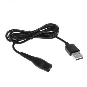 USB 충전 플러그 케이블 A00390 5V 전기 어댑터 전원 코드 충전기 필립스 면도기 RQ310 RQ320 RQ330RQ350 S510, 01 Black