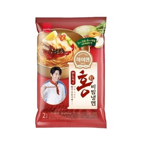 삼립 안동식 홍비빔냉면 2인분 422G (냉장), 1개