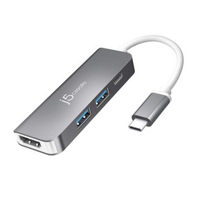 j5create USB-C 5in1 [HDMI 4K 30Hz USB3.0x2 USB-C3.1x1(PD60W Alt Mode MacBook Pro MacBook Air