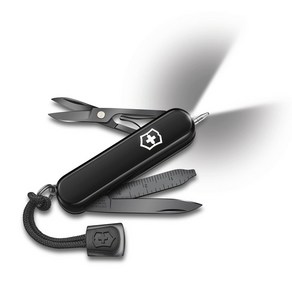 VICTORINOX(빅토리녹스) 나이프 아웃도어 시그니쳐 라이트 오닉스 블랙 [보증 첨부]0.6226.31P 스몰, 1개