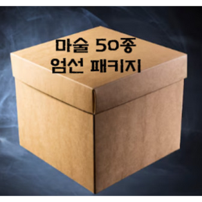 마술도구 50종 올인원 패키지 어린이 망토 모자 마술봉 세트 베스트 엄선 마술세트 마술키트