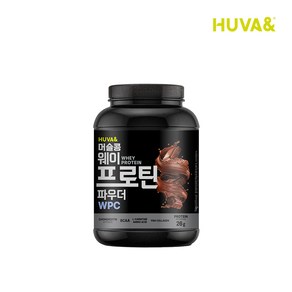 휴바앤 머슬콩 프로틴 WPC 98% 단백질보충제 헬스보충파우더 쵸코맛 1kg, 1개