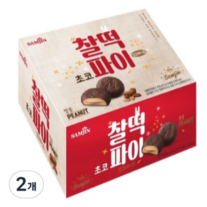 삼진 초코 찰떡파이 30개입, 750g, 2개