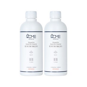 홈쓰 후드전용 기름때 클리너 500ml 2개 + 지퍼백 2세트