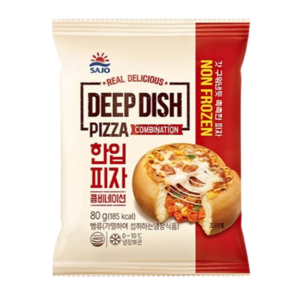 사조 대림 한입피자 콤비네이션 80g (냉장) x 7개 / 미니 피자