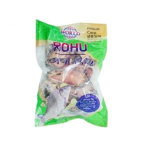 Rohu Cap Fozen 1.5kg 1+1 로후 냉동잉어 방글라데시 생선 미얀마 생선 Ou Shop Koea, 2개