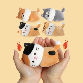 아트박스/모찌타운 모찌타운 귀요미 강아지 고양이 핫팩인형 까망, 귀요미 핫팩_까망, 귀요미 핫팩_까망, 귀요미 핫팩 (까망), 1개