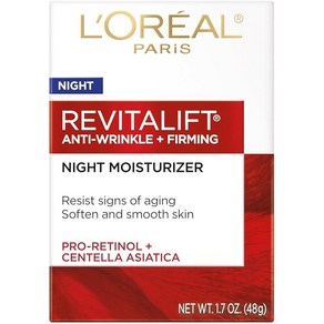 로레알 RevitaLift 퍼밍 나이트 크림 47g, 1개