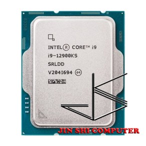 인텔 코어 i9 12900KS CPU 프로세서 3.4 GHz 16 20 4 스레드 10NM L3 = 30M 150W LGA 1700 쿨러 없음 신제품 호환용, 1개