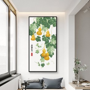 캔버스 페인팅 그림 그리기 대형 DIY 유화 아크릴화 색칠하기 박 세로 40x80cm, 명화그리기 40x80, 1개