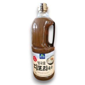 면사랑 프리미엄 밑국물 디포리육수, 1.8L, 2개
