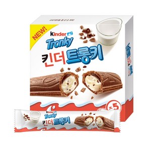 매일유업 킨더트롱키T5 90G 코코아 웨이퍼와 초콜릿+우유 필링 간식, 1개