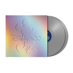 디즈니 100주년 lp 실버 컬러 리미티드 에디션 2lp 디즈니lp 바이닐, 디즈니 100주년 기념 실버 바이닐 에디션, 2LP