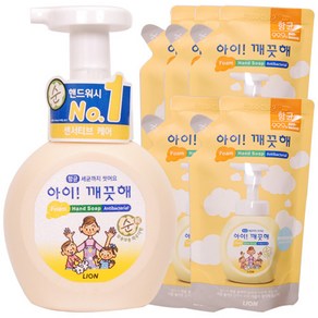 아이깨끗해 순(용기1+리필x5개), 1250ml, 1개