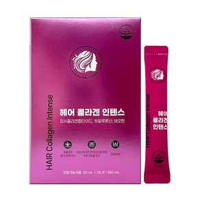 주영엔에스 헤어 콜라겐 인텐스 20mL x 28포 560mL 1박스