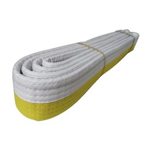 무술 태권도 가라테 유도 BJJ 벨트 4cm 태권도 벨트 패션, 1개, 6) White-yellow - 180cm