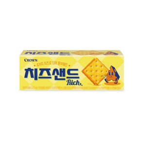 크라운 치즈샌드 리치 45g x24 (1박스), 24개