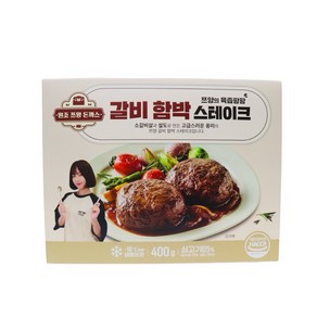 [쯔양] 육즙팡팡 갈비함박스테이크 200gx6개 3박스, 6개, 200g