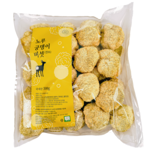 국산 무농약 건조 노루궁뎅이버섯 500g