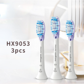 필립스 소닉케어 칫솔모 HX9053/96 HX9924/22 HX9912/78 HX9911/68, 화이트, 3개