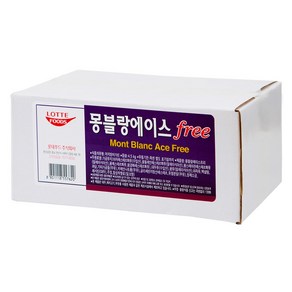 몽블랑 에이스 프리 4.5kg [아이스박스 무료포장], 2개