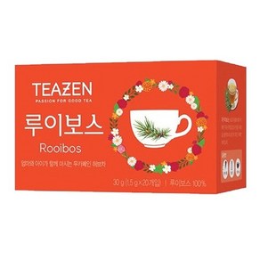 20T 차 티젠 허브차 루이보스, 30g, 20개입